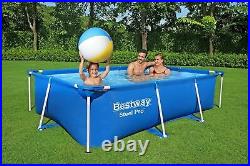 Bestway Steel Pro Metal Frame Swimming Pool, Family Above Ground Pool