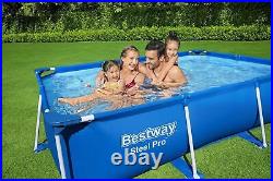 Bestway Steel Pro Metal Frame Swimming Pool, Family Above Ground Pool