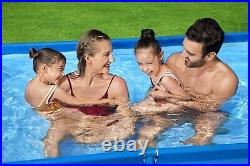 Bestway Steel Pro Metal Frame Swimming Pool, Family Above Ground Pool