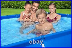 Bestway Steel Pro Metal Frame Swimming Pool, Family Above Ground Pool