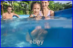 Bestway Steel Pro Pool Swimming Pool, Rectangle Above Ground Garden Frame