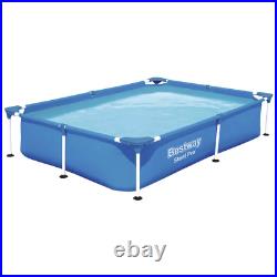 Bestway Steel Pro Swimming Pool Frame Outdoor Family Above Ground Pond Garden