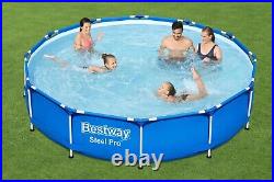 Bestway Steel Pro Swimming Pool Frame Set Round Above Ground 12ft x 30