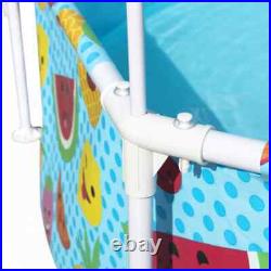 Bestway Steel Pro UV Careful Above Ground Pool for Kids 244x51 cm GHB
