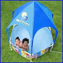 Bestway Steel Pro UV Careful Above Ground Pool for Kids Garden Inflatable Poo