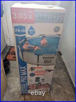 Bestway SteelPro Max Metal 10 Feet x 30 Inches Pool Set