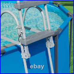 Bestway Swimming Pool Ladder Flowclear Above Ground Step Stairs Multi Sizes