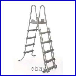 Bestway Swimming Pool Ladder Flowclear Above Ground Step Stairs Multi Sizes