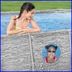 Bestway Swimming Pool Set Above Ground Frame Power Steel 2024