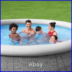 Bestway Swimming Pool Set Above Ground Swimming Pool with Filter Pump Round Best