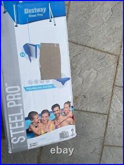 Bestway Swimming Pool Steel Pro Above Ground 3m x 2.1m Family Pool with cover