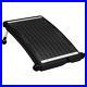 Black Curved Solar Heating Panel 72.5x46cm for Above-Ground Pools