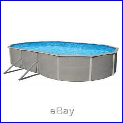 BlueWave Products ABOVE GROUND POOLS NB2534 15' x 30' Oval 52 Belize Steel Pool