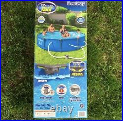 Brand New Bestway Steel Pro Max 12 Ft X 30 In Above Ground Pool With Pump 56817e