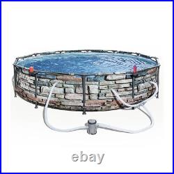 Brand New Bestway Steel Pro Max 12 Ft X 30 In Above Ground Pool With Pump 56817e