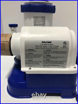 Coleman Bestway Flowclear Above Ground Pool Filter Pump 2500 GPH 90403E NEW