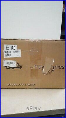 Dolphin E10 AboveGround Robotic Pool Cleaner withClever Clean Maytronics 99996133