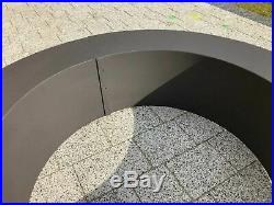 Fireplace Ring Outdoor Above or In-Ground Fire Pit Rim Garden Outdoor Patio
