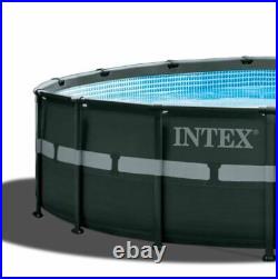 Frame Round Above Ground Swimming Pool Set with Pump Intex 18Ft x 52In Ultra XTR