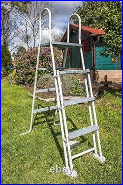 GRE Above Ground Galvanized Pool Ladder 0.9m 1.35m