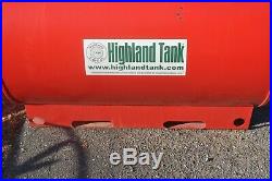 Highland MH4910 Above Ground Horizontal 300 Gallons Fuel Tank Flammable Liquids