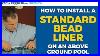 How To Install A Standard Bead Liner On Your Above Ground Pool Poolsuppplies Com