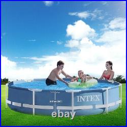 INTEX 30576cm Round Frame Above Ground Pool Set model Pond Family Swimming Pool