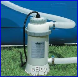 INTEX Electric Pool Heater Pump 2.2Kw Inflatable Outdoor Garden Heats Up To 15ft