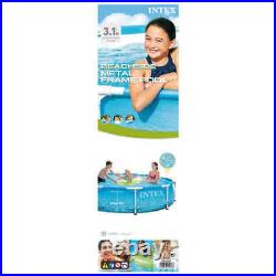 INTEX Pool Above Ground Swimming Lounge Beachside Metal Frame vidaXL