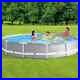 INTEX Pool Set Frame Above Ground Lounge Prism Premium vidaXL