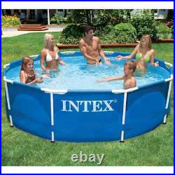 INTEX Swimming Pool Above Ground Family Lounge Metal Frame 28200NP vidaXL