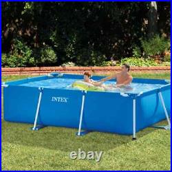 INTEX Swimming Pool Above Ground Frame Rectangular 28272NP vidaXL