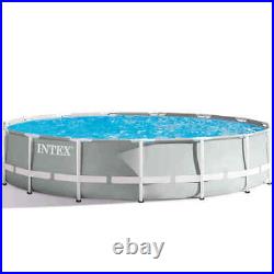 INTEX Swimming Pool Set Above Ground Lounge Prism Frame 26724GN vidaXL