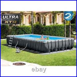 INTEX Swimming Pool Set Ultra XTR Frame Rectangular 975x488x132 cm vidaXL