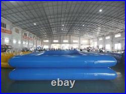 Inflatable 0.9mm PVC Rectangle Above Ground Swimming Pool NEW
