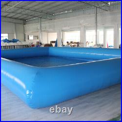 Inflatable 0.9mm PVC Rectangle Above Ground Swimming Pool NEW