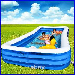Inflatable Swimming Pool Garden Outdoor Family Kiddie Pools Above-Ground Pool