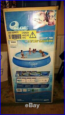 Inflateable Swimming Pool-15 Foot Diameter+pump/filter /ladder. New, Boxed. £100