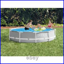 Intex 10' x 30 Above Ground Swimming Pool with 330 GPH Filter Pump & Pool Ladder