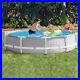 Intex 10Ft X 30In Swimming Pool Prism Frame Above ground Large Round 26700NP