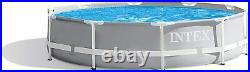 Intex 10Ft X 30In Swimming Pool Prism Frame Above ground Large Round Extra NIB