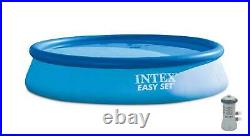 Intex 13ft x 32in Easy Set Above Ground Swimming Pool and 530 GPH Pump (2 Pack)