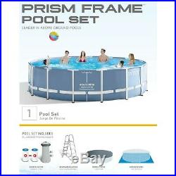 Intex 15ft X 48in Prism Frame Above Ground Pool Set