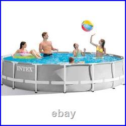 Intex 15ft x 42 Prism Frame Above Ground Swimming Pool with Pump & Accessories