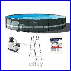 Intex 20ft x 48in Ultra XTR Round Above Ground Pool + Chemical Maintenance Kit