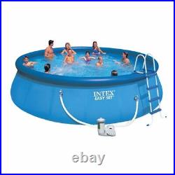 Intex 26166 Easy Set Above Ground Inflatable Pool Round 457 x 107cm Filter Pump