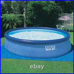 Intex 26175EH 18' x 48 Inflatable Round Outdoor Above Ground Swimming Pool Set