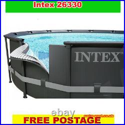 Intex 26330 Ultra XTR Frame Round Above Ground Swimming Pool 549 x 132cm