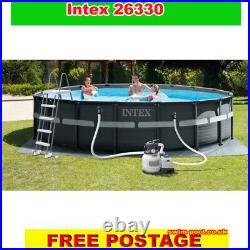 Intex 26330 Ultra XTR FrameT Round Above Ground Swimming Pool 18ft x 52