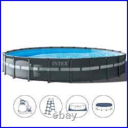 Intex 26340 Ultra Xtr Frame Above Ground Round Pool 732 x 132cm Sand Filter Pump